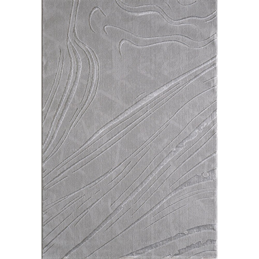 Tapis Banaz Effet 3D Gris Motifs Marbre Effet 3D  | cosy-home-design.fr