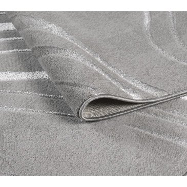 Tapis Banaz Effet 3D Gris Motifs Marbre Effet 3D  | cosy-home-design.fr