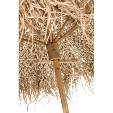 Parasol sur Pied Bambou Naturel  | cosy-home-design.fr