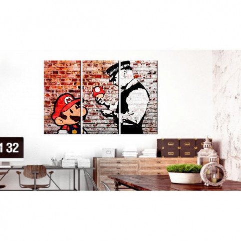 Tableau Mural on Brick  | cosy-home-design.fr