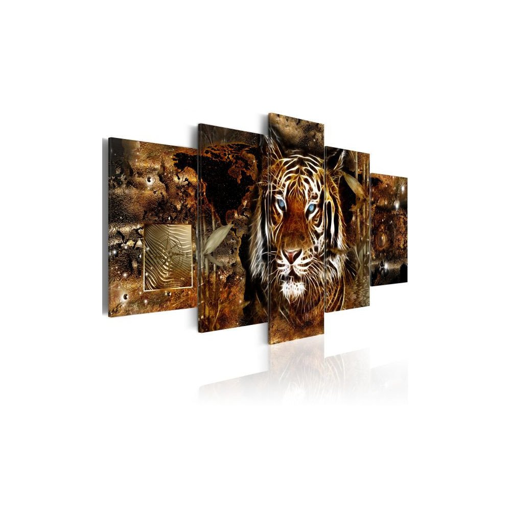 Tableau Golden Jungle  | cosy-home-design.fr