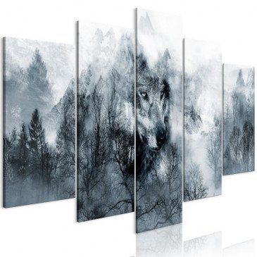 Tableau Mountain Predator 5 Pièces Wide  | cosy-home-design.fr