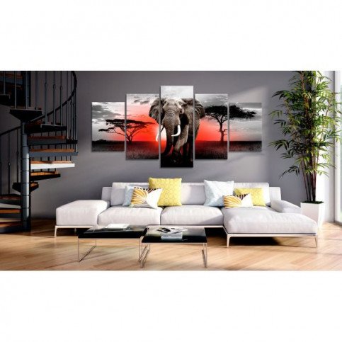 Tableau Lonely Elephant  | cosy-home-design.fr