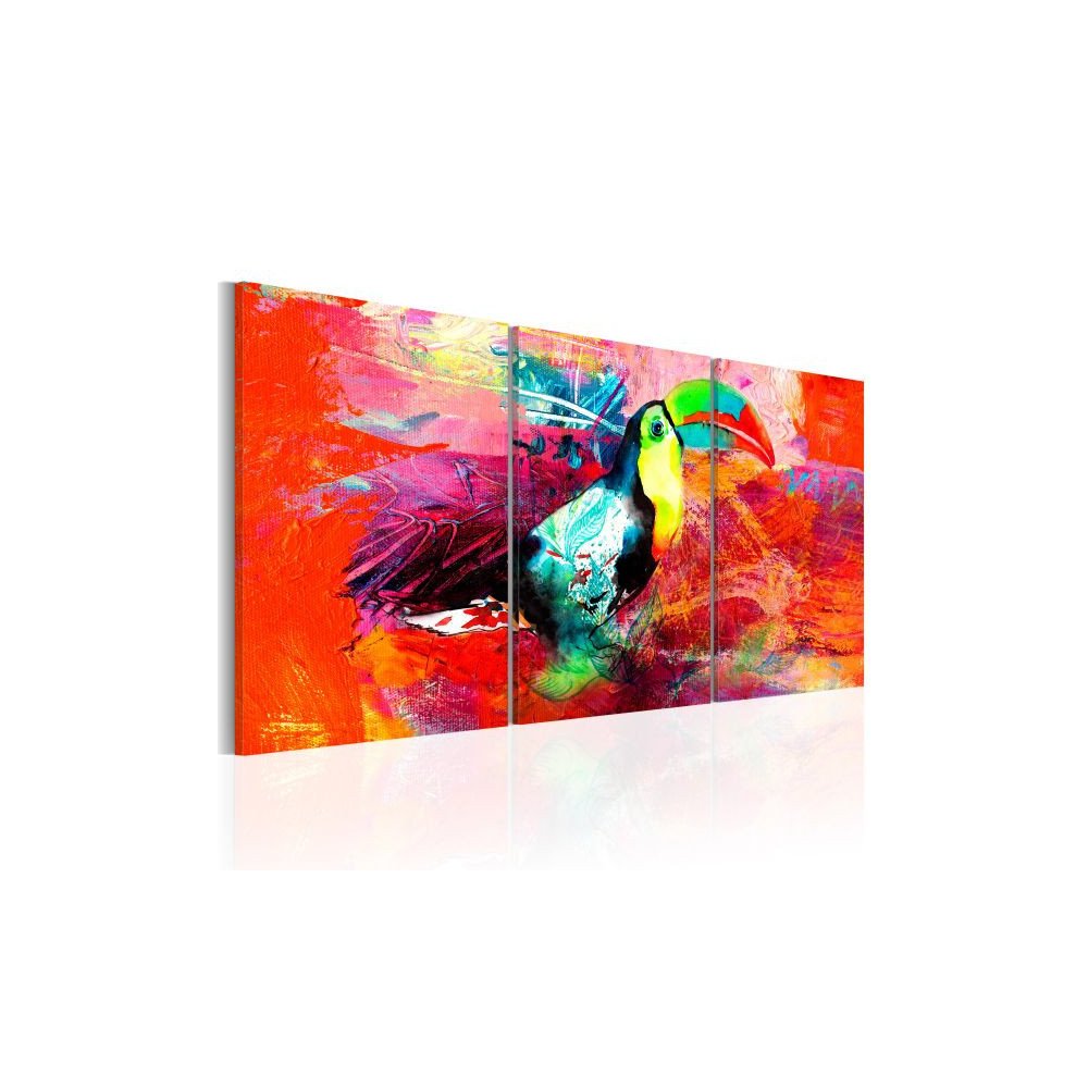 Tableau Colourful Toucan  | cosy-home-design.fr