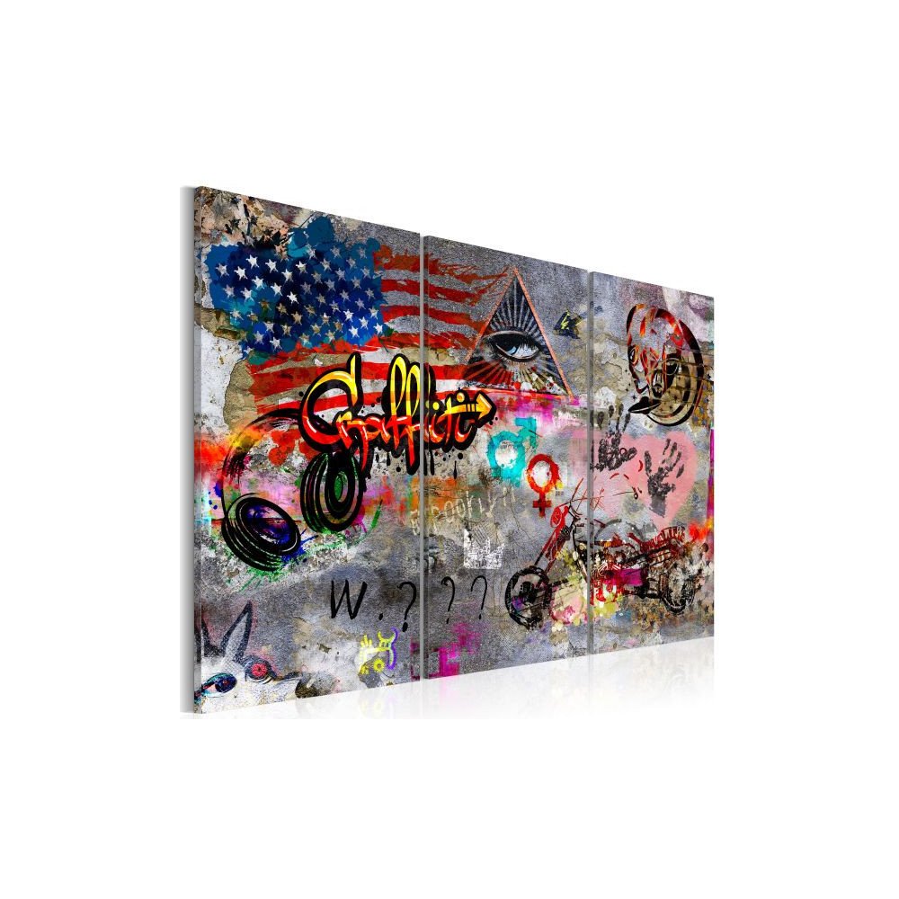 Tableau American Graffiti  | cosy-home-design.fr