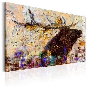 Tableau Golden Stag  | cosy-home-design.fr