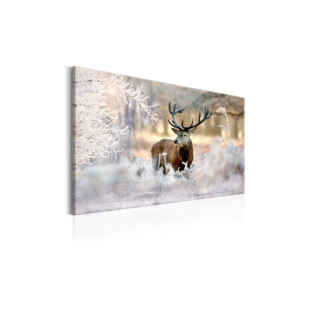 Tableau Deer in the Cold  | cosy-home-design.fr