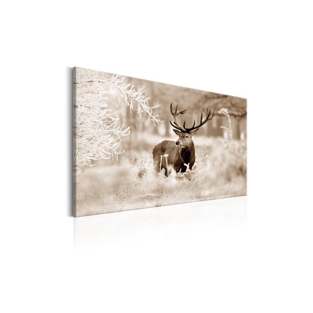 Tableau Deer in Sepia  | cosy-home-design.fr