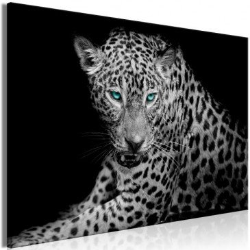 Tableau Leopard Portrait 1 Pièce Wide  | cosy-home-design.fr