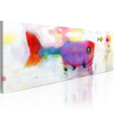 Tableau Poissons dans la mer profonde  | cosy-home-design.fr