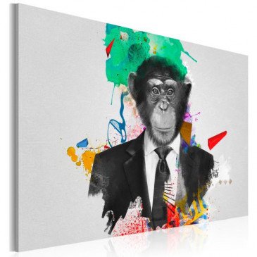 Tableau Mr Monkey  | cosy-home-design.fr