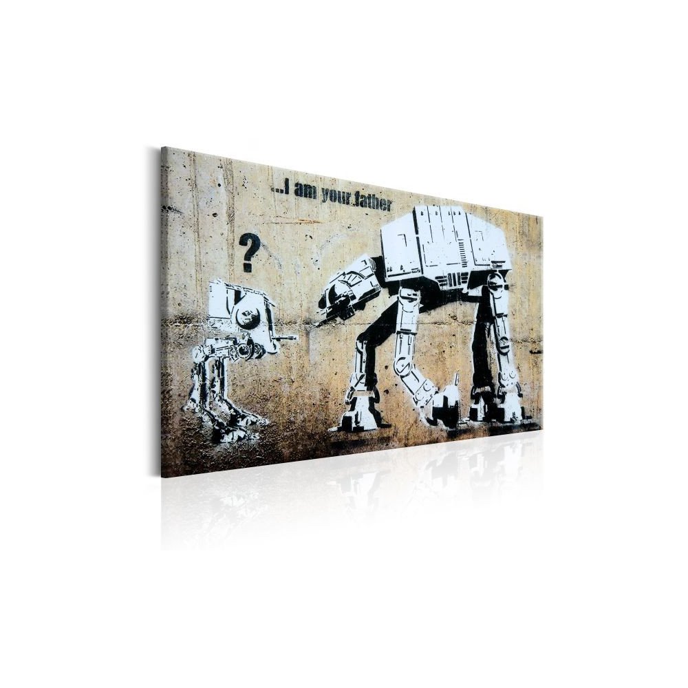 Tableau I Am Your Father by Banksy  | cosy-home-design.fr