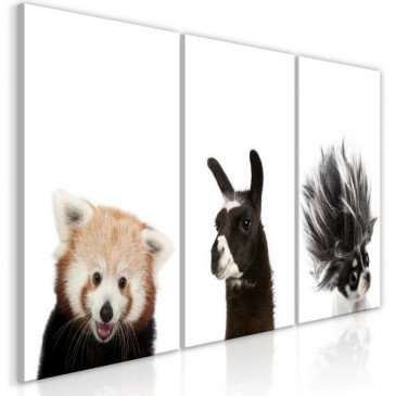 Tableau Friendly Animals Collection  | cosy-home-design.fr