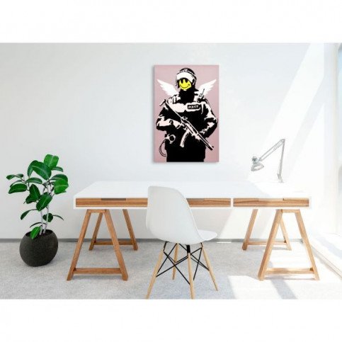 Tableau Policeman 1 Pièce Vertical  | cosy-home-design.fr