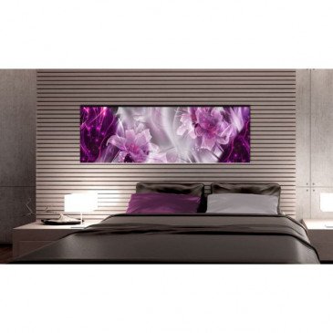 Tableau Purple Flames  | cosy-home-design.fr