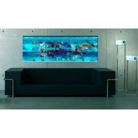 Tableau Abstract Ocean  | cosy-home-design.fr