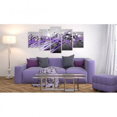 Tableau Purple Strike  | cosy-home-design.fr