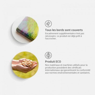 Tableau Feu dans les yeux  | cosy-home-design.fr