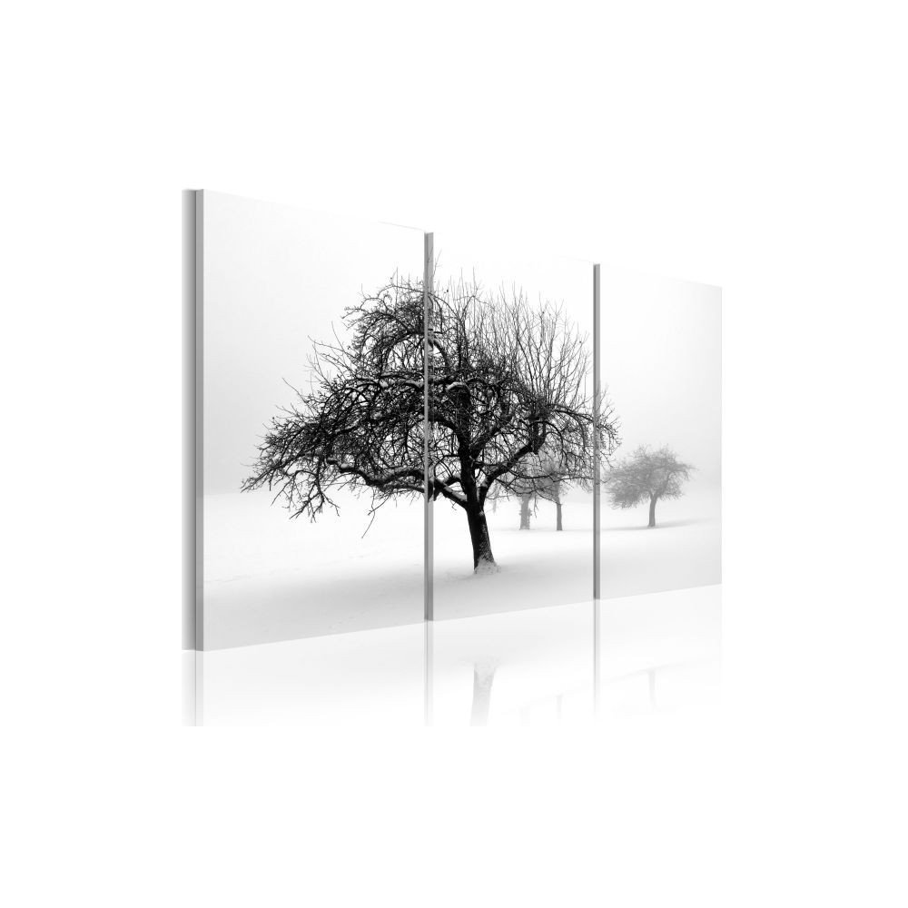 Tableau Arbres dans le brouillard  | cosy-home-design.fr