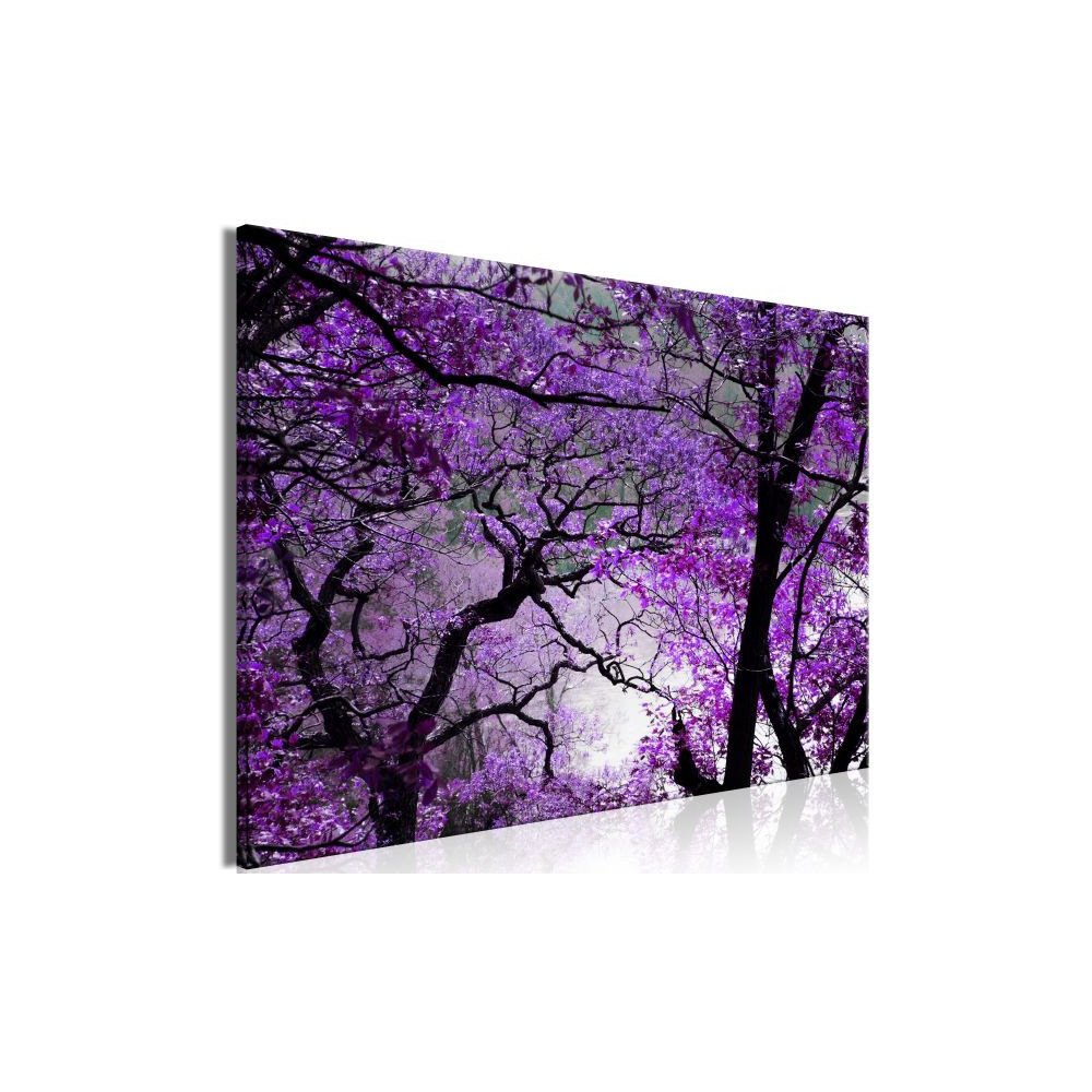 Tableau Purple Afternoon (1 Part) Wide  | cosy-home-design.fr