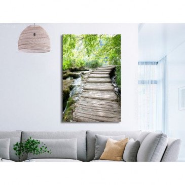 Tableau Charming Path (1 Part) Vertical  | cosy-home-design.fr