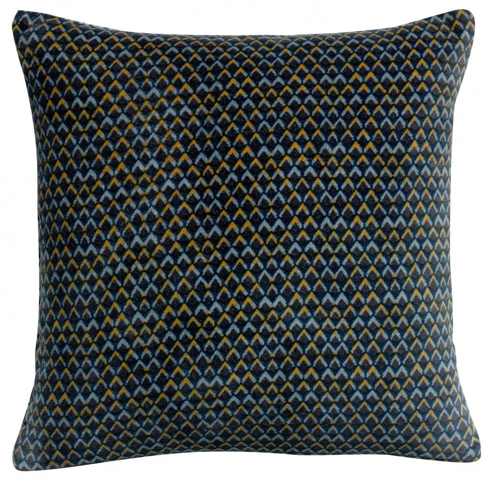 Coussin Vera Encre 45 X 45  | cosy-home-design.fr