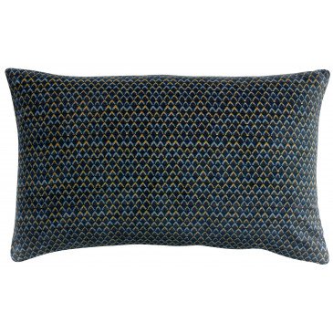 Coussin Vera Encre 30 X 50  | cosy-home-design.fr