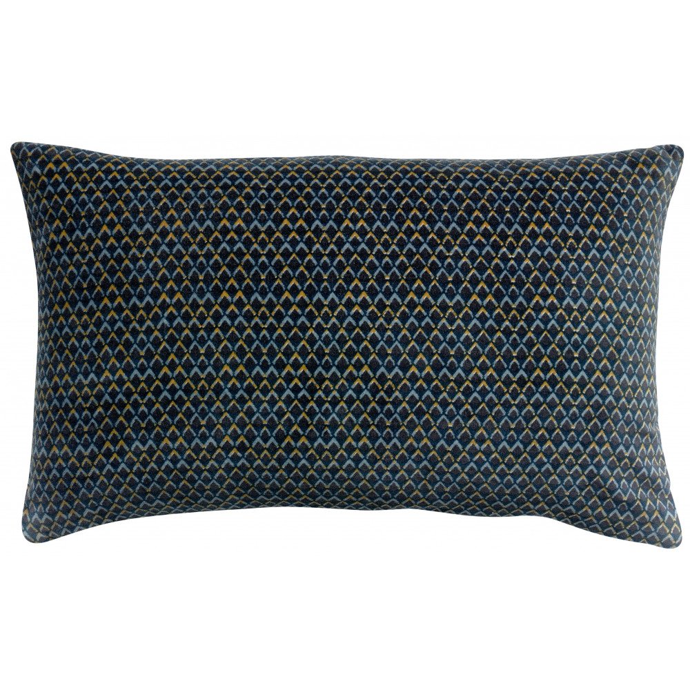 Coussin Vera Encre 30 X 50  | cosy-home-design.fr