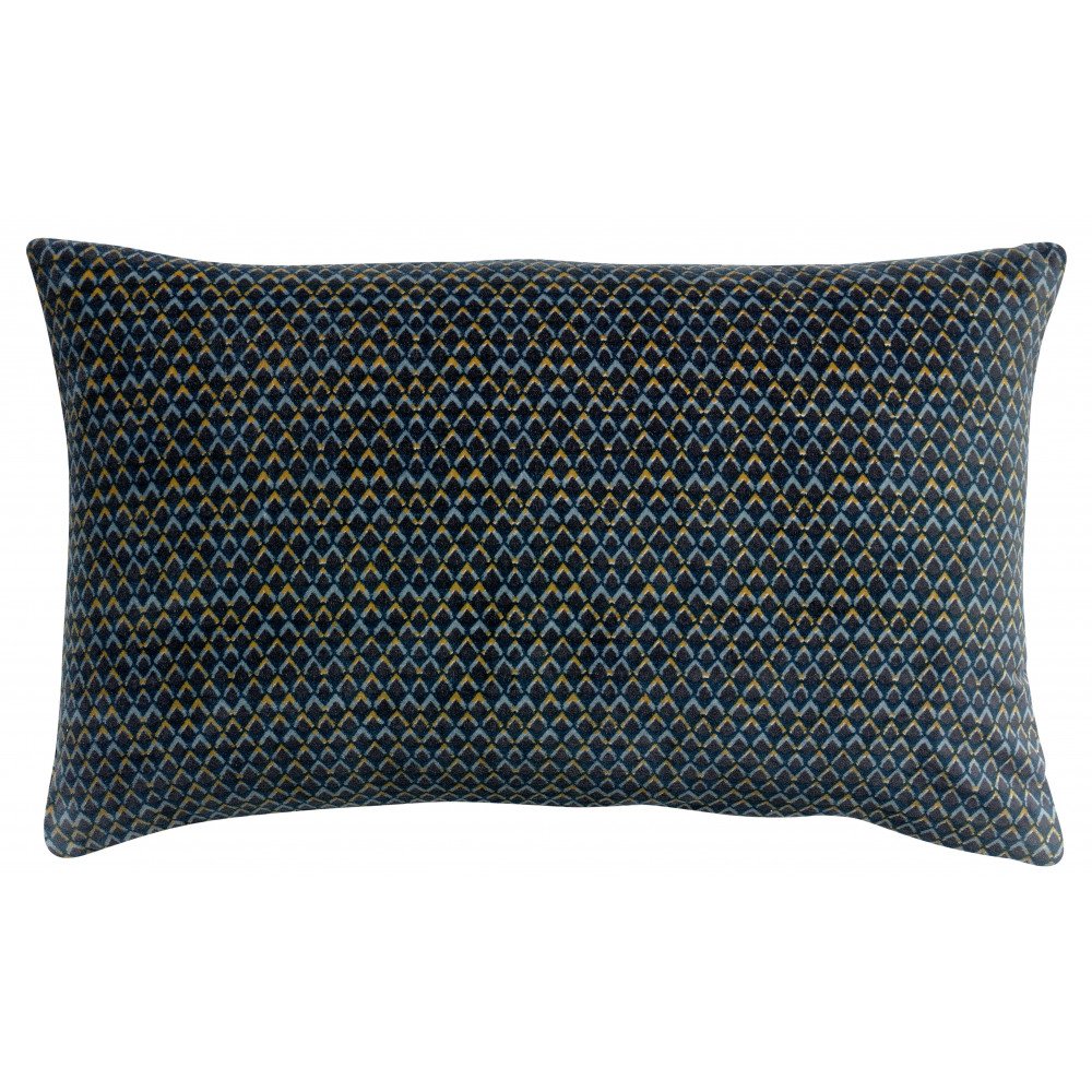 Coussin Vera Encre 40 X 65  | cosy-home-design.fr