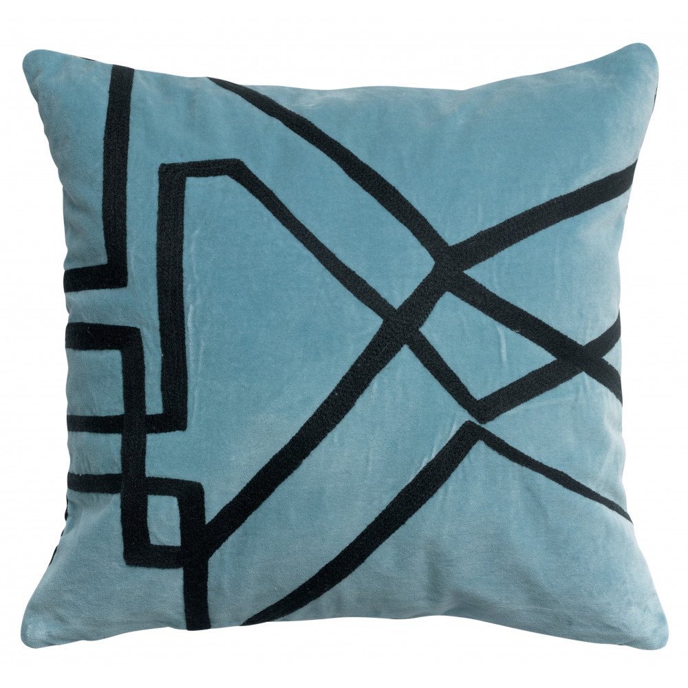 Coussin Fara Brodé Quartz 45 X 45  | cosy-home-design.fr