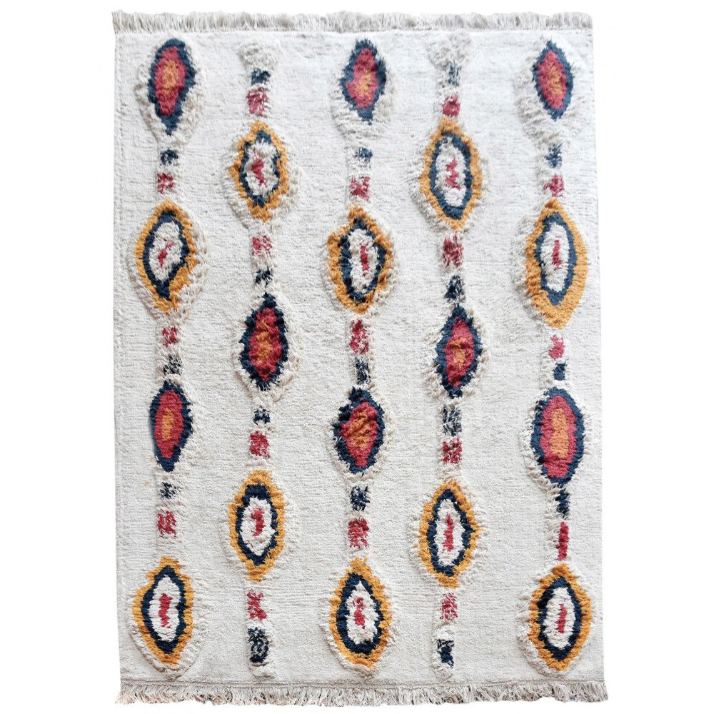 Tapis Dorrigo Ivoire/Multi 120 X 180  | cosy-home-design.fr