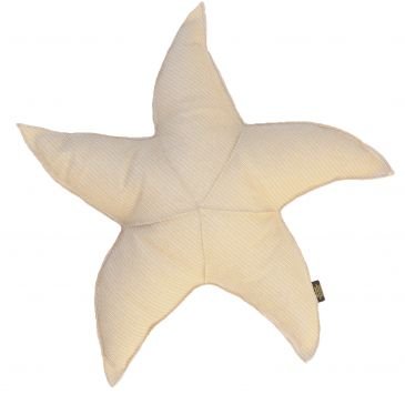 Coussin d'Extérieur étoile de mer Effet Raphia