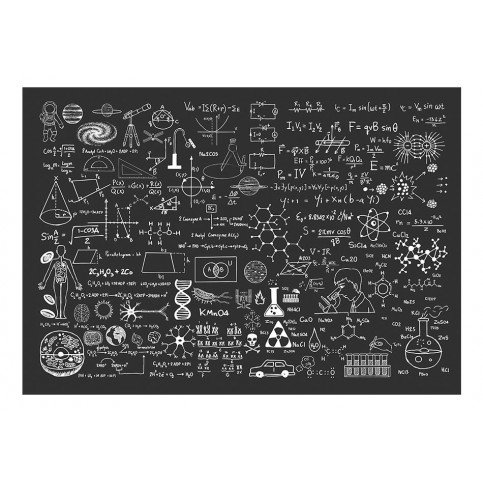 Papier peint - Science on Chalkboard 