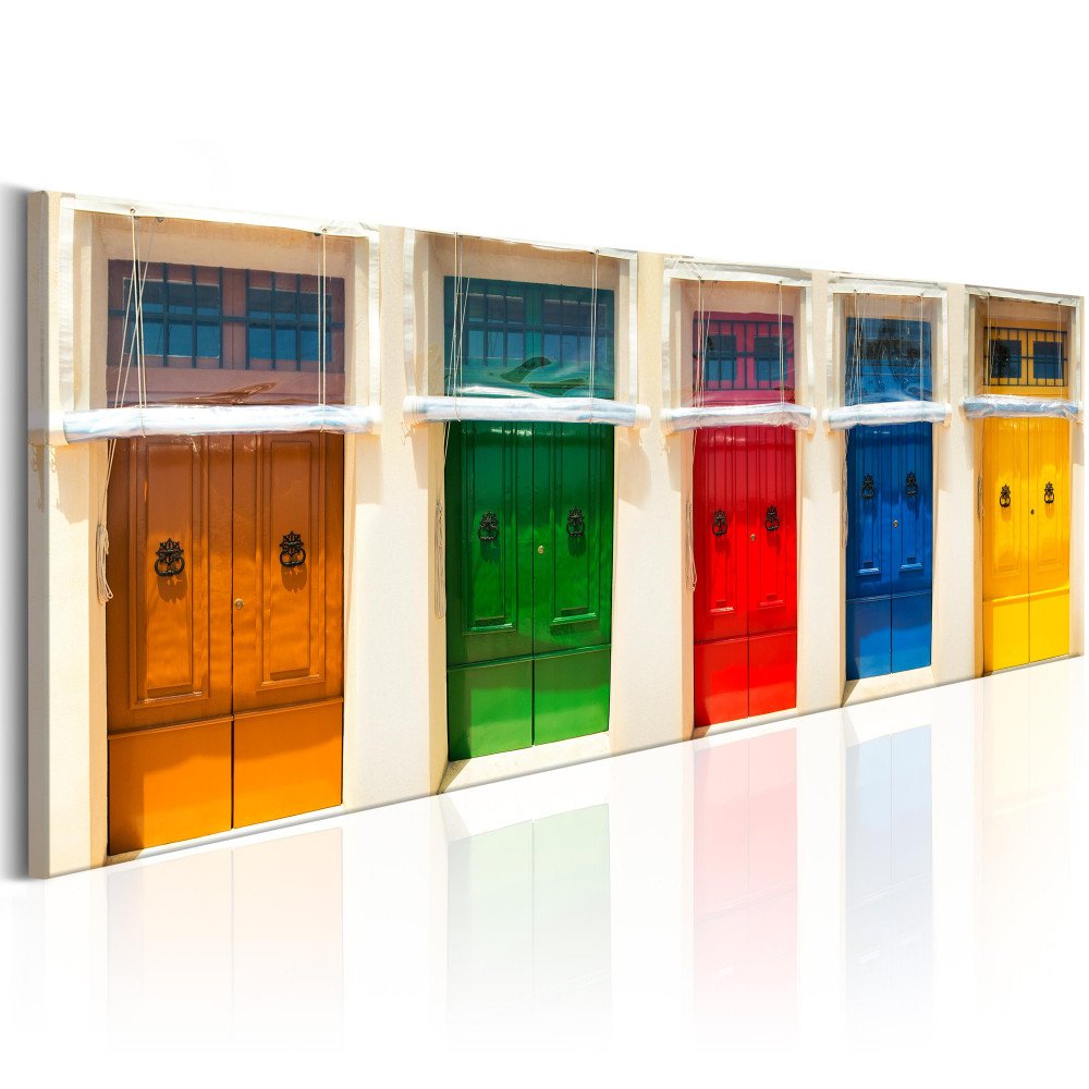 Tableau - Colourful Doors 