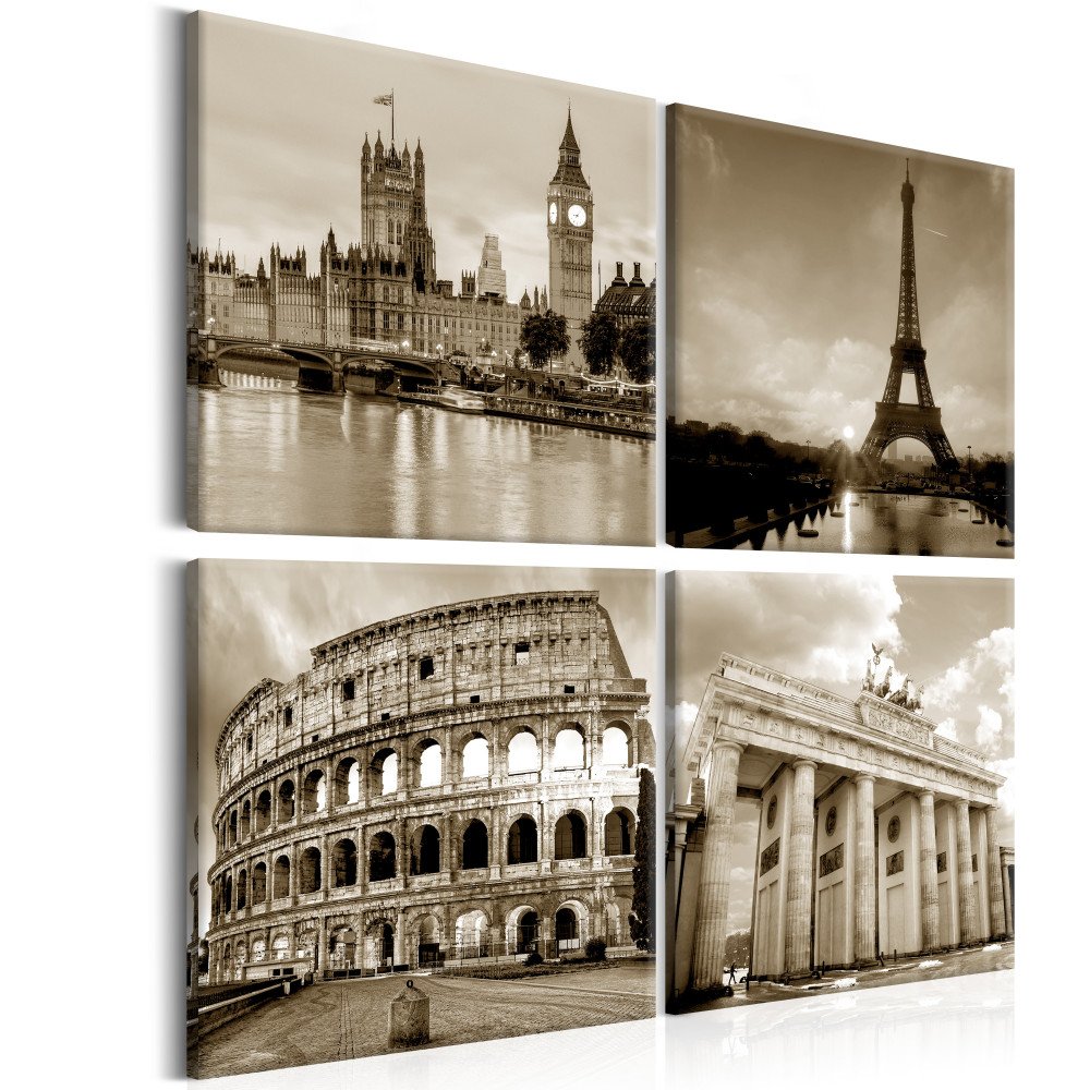 Tableau - European Capitals 