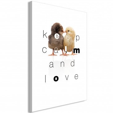 Tableau - Keep Calm and Love (1 Part) Vertical 