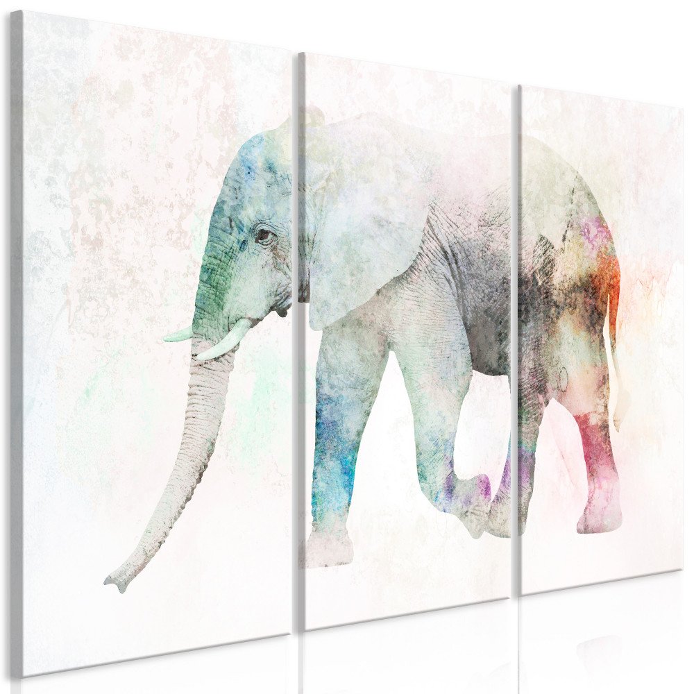 Tableau - Painted Elephant (3 Parts) 