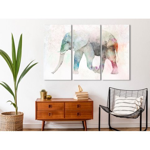 Tableau - Painted Elephant (3 Parts) 