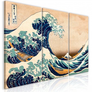 Tableau - The Great Wave off Kanagawa (3 Parts) 