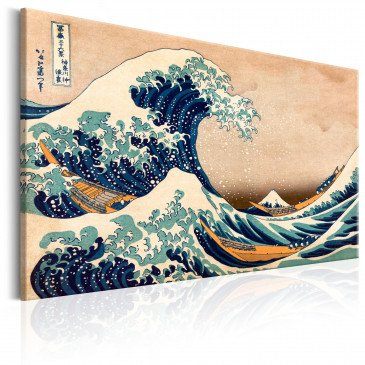 Tableau - The Great Wave off Kanagawa (Reproduction) 