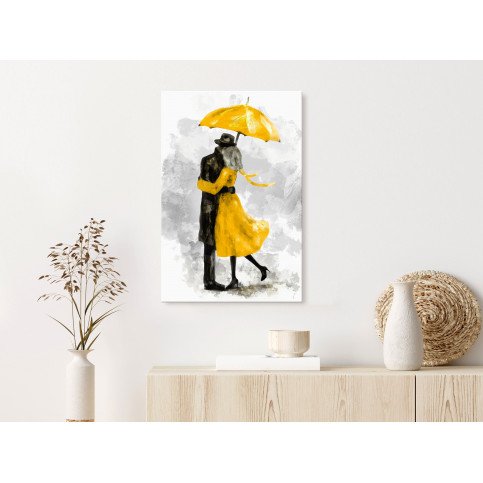 Tableau - Under Yellow Umbrella (1 Part) Vertical 