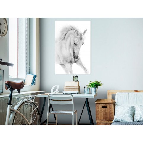 Tableau - White Horse (1 Part) Vertical 