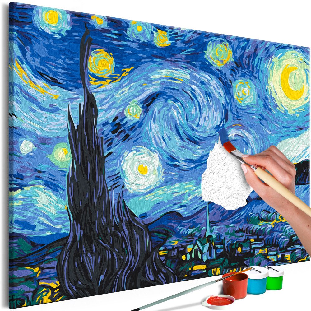 Tableau à peindre par soi-même - Van Gogh's Starry Night 