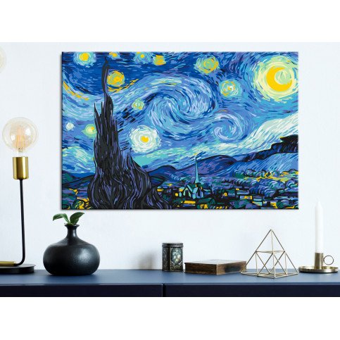 Tableau à peindre par soi-même - Van Gogh's Starry Night 