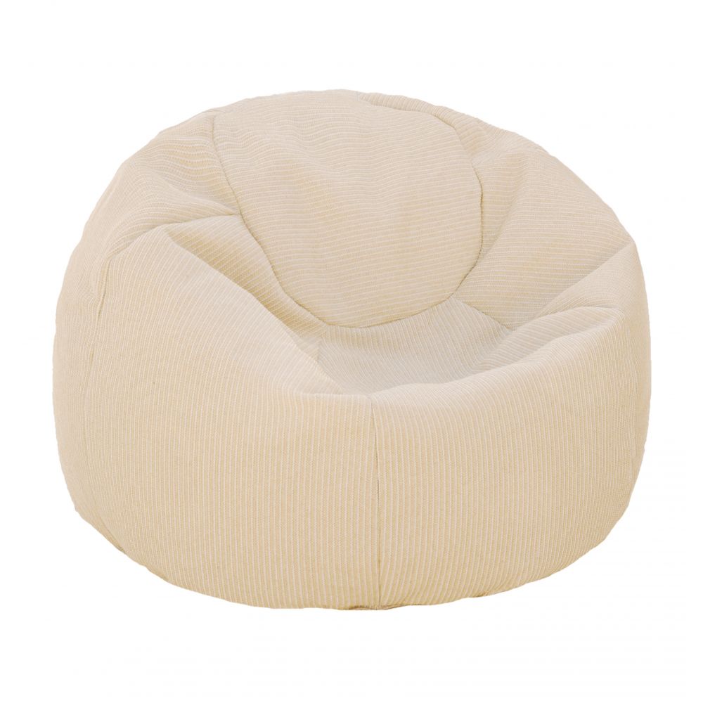 Pouf Extérieur Flottant Effet Raphia