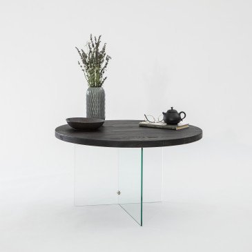 Table Basse Style Moderne Verre Trempé Couleur Anthracite
Transparent Serenity 