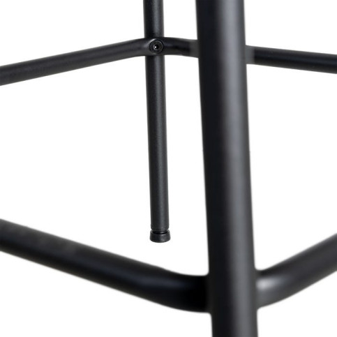 Tabouret Marbré Rose Tissu-Métal Salon 48,50 X 48,50 X 95 Cm 