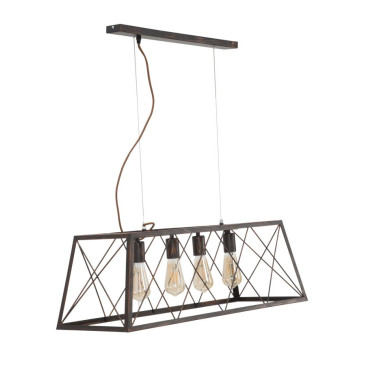 Lampe en Fer Dark Style Industriel