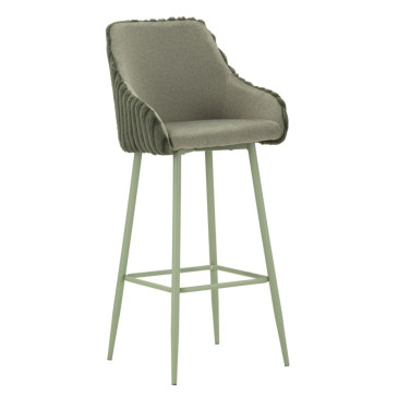 Tabouret en contreplaqué, Vert Style Moderne