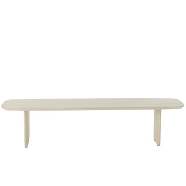 Banc Bois d’acacia Blanc 